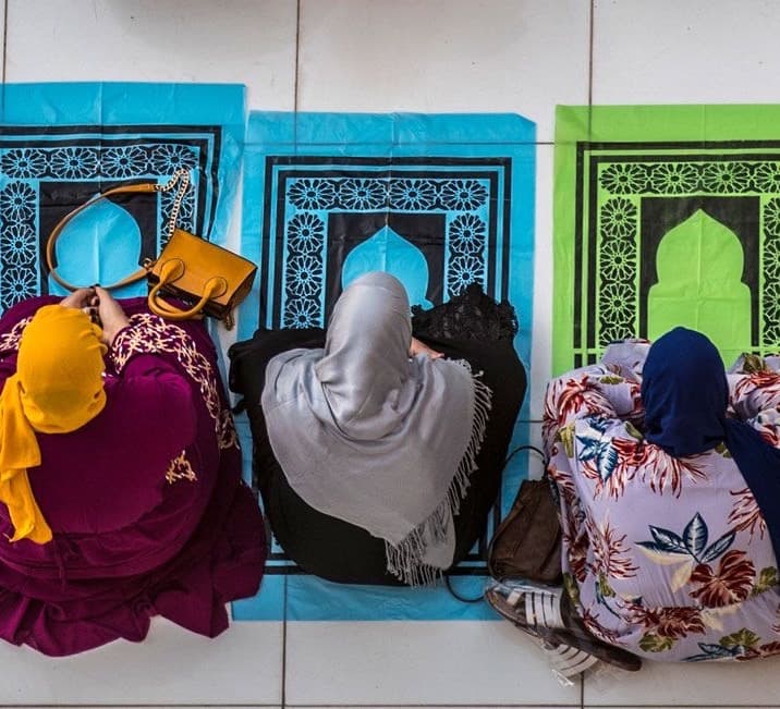 Muslims celebrate the end of Ramadan