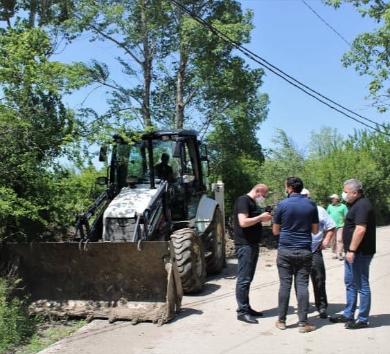 რუფოთი-ჩხარის დამაკავშირებელი გზის სარეაბილიტაციო სამუშაოები ინტენსიურად მიმდინარეობს