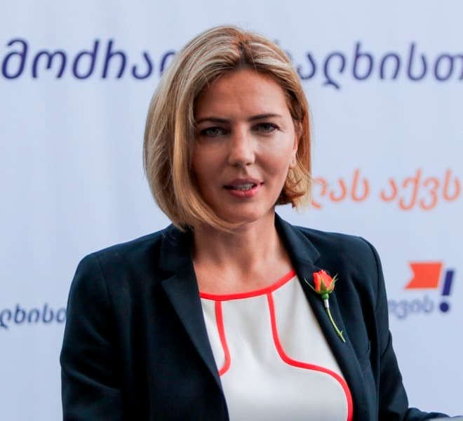 ანა დოლიძე ხვალ პარტიას “ხალხისთვის“ აფუძნებს