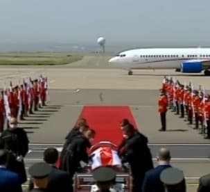 გენერალ გიორგი კვინიტაძის ნეშტი საქართველოში ჩამოასვენეს
