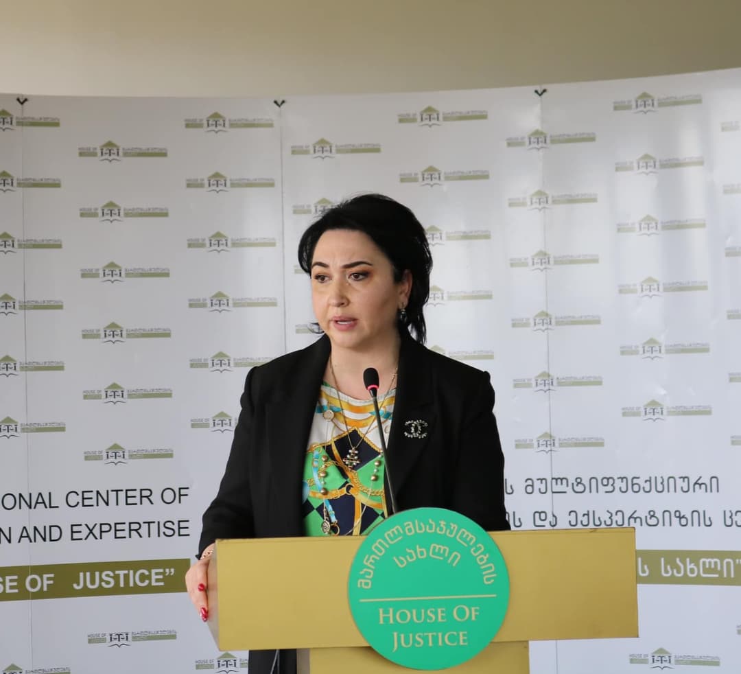 ეკა ბესელიამ “მართლმსაჯულების სახლი” გახსნა