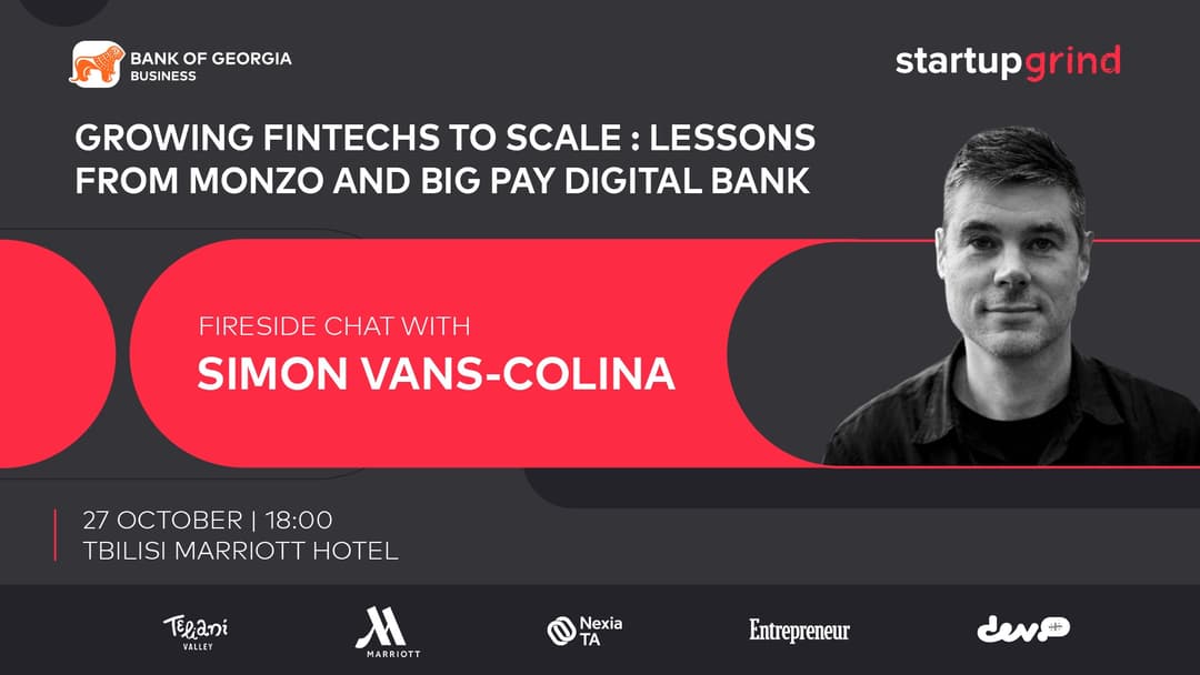 “საქართველოს ბანკის” მხარდაჭერით Stratup Grind–ის ღონისძიებების სერია იწყება