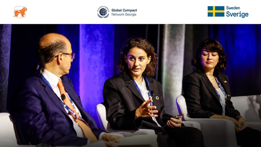 “საქართველოს ბანკის” გენერალური დირექტორის მოადგილე ნუციკო გოგილაშვილი UN Global Compact-ის “ლიდერთა სამიტზე” სპიკერად მონაწილეობდა