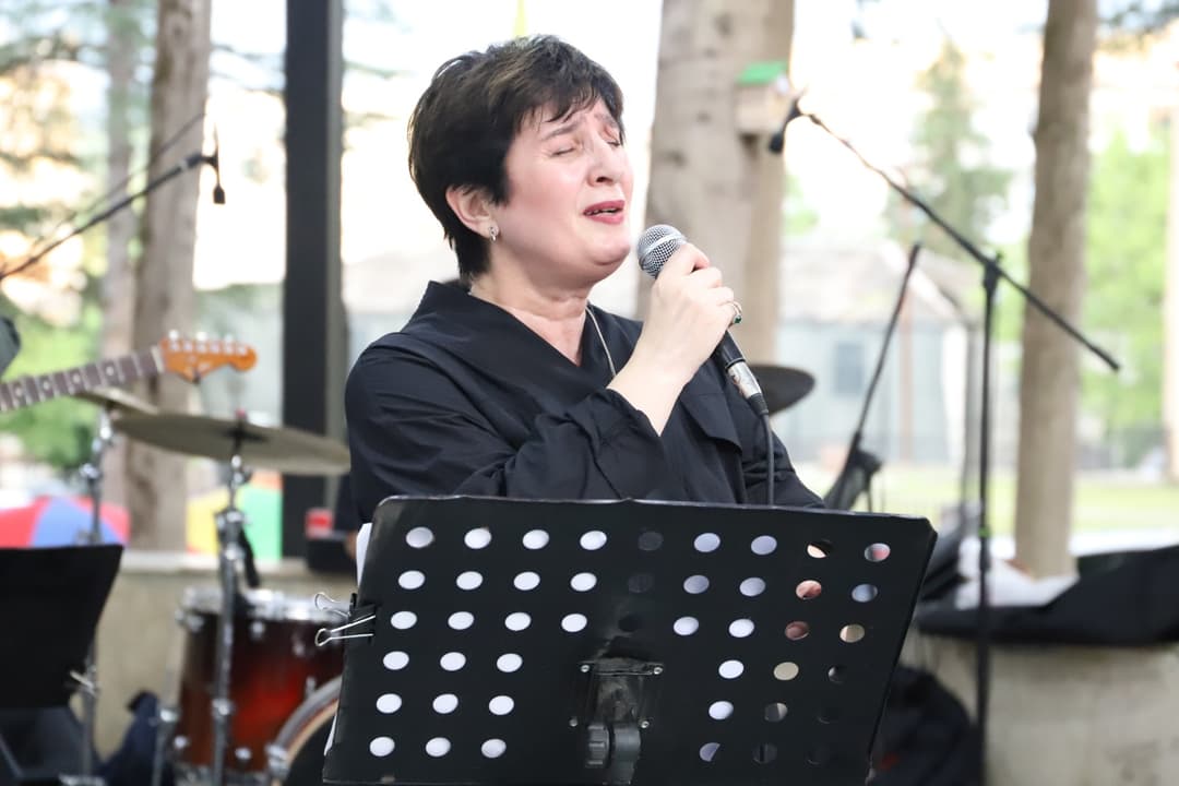 თერჯოლაში ნუკრი კაპანაძის საიუბილეო კონცერტი გაიმართა