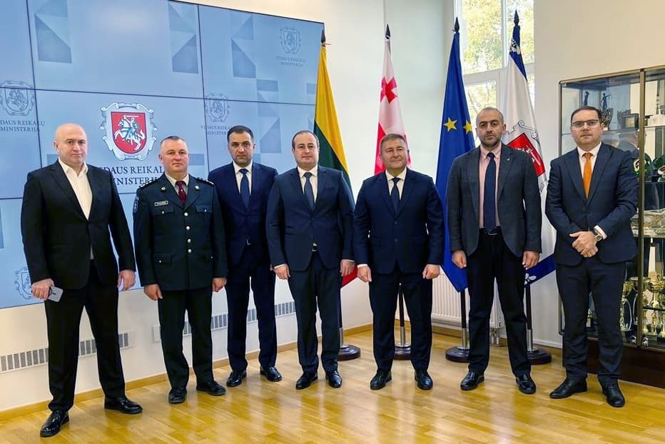 შალვა ბედოიძე ოფიციალური სამუშაო ვიზიტით ლიეტუვას რესპუბლიკას ეწვია