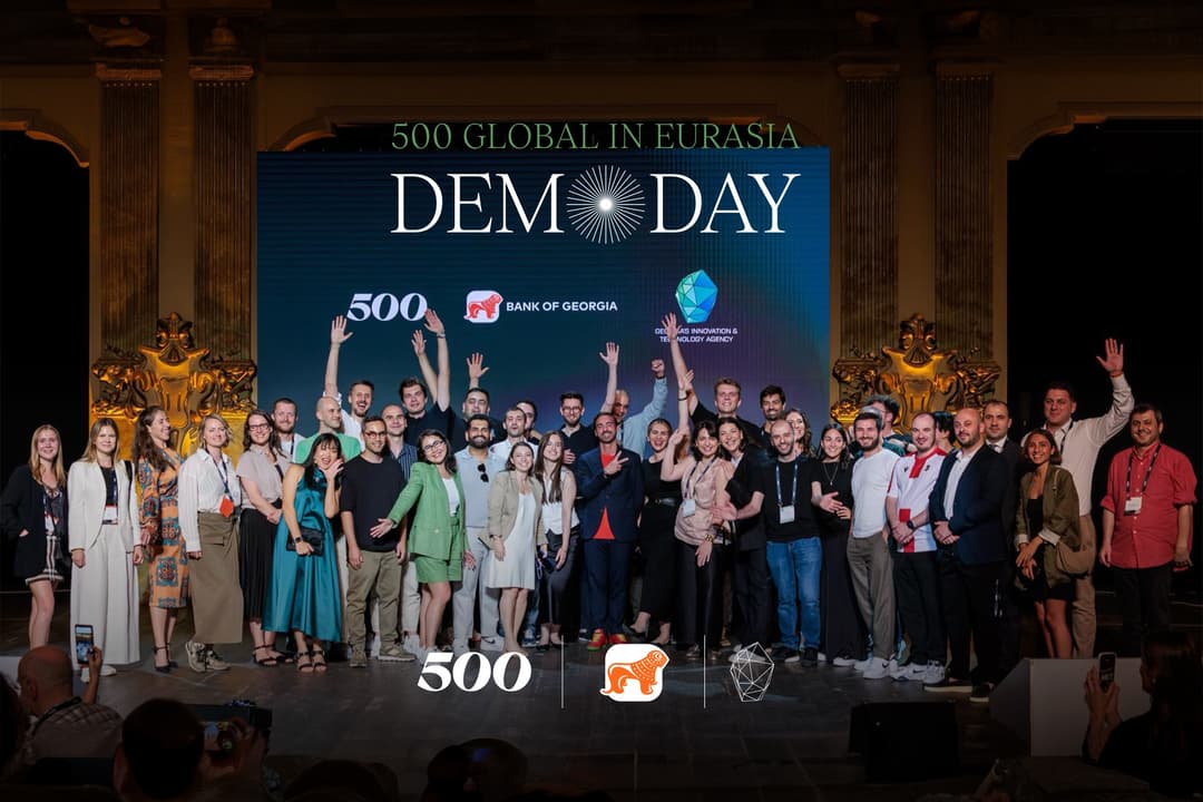 საქართველოში 500 Global-ის აქსელერაციის პროგრამის მეექვსე ნაკადის Demo Day გაიმართა