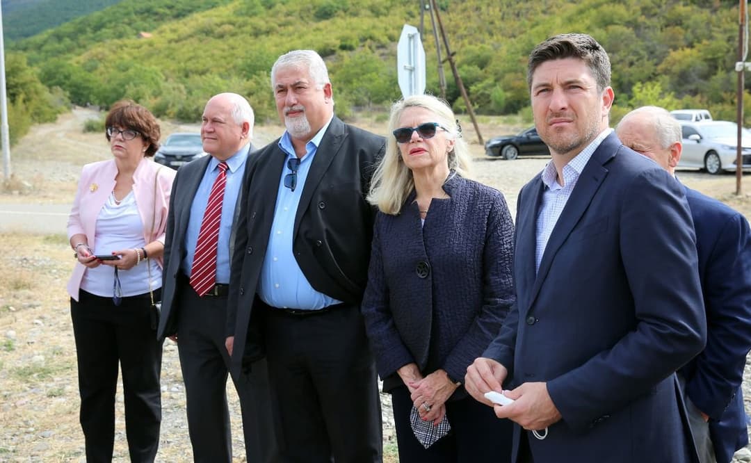 US Congressmen at occupation line in Georgia: one thing is what hear, another – what you see with own eyes