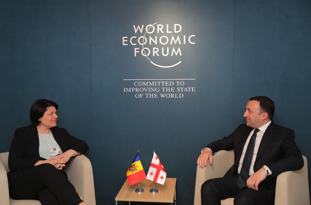 ირაკლი ღარიბაშვილი მოლდოვის პრემიერ-მინისტრს შეხვდა