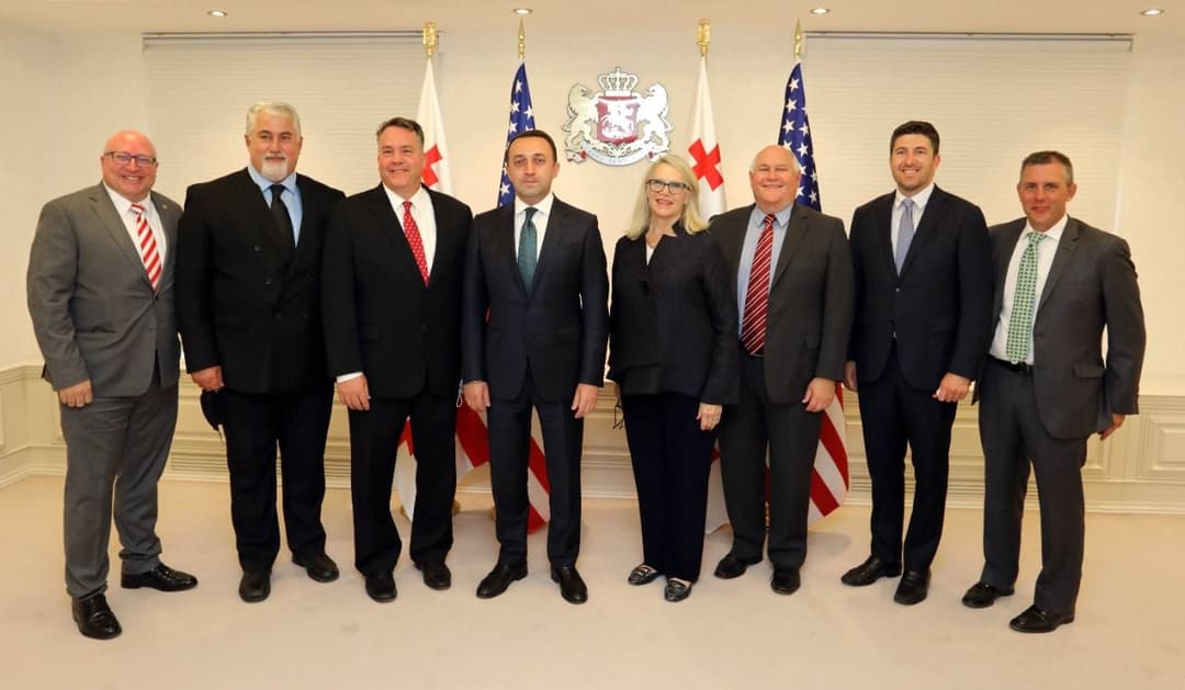 Georgian PM meets with US Congressmen in Tbilisi