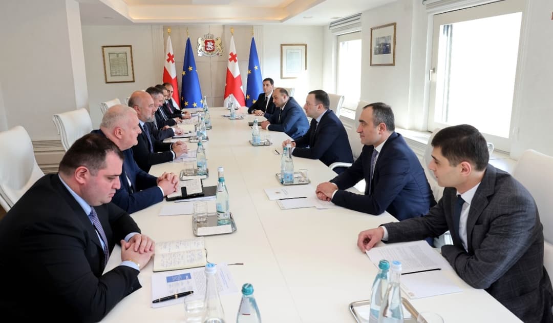 ირაკლი ღარიბაშვილი სახელმწიფო რწმუნებულებს შეხვდა