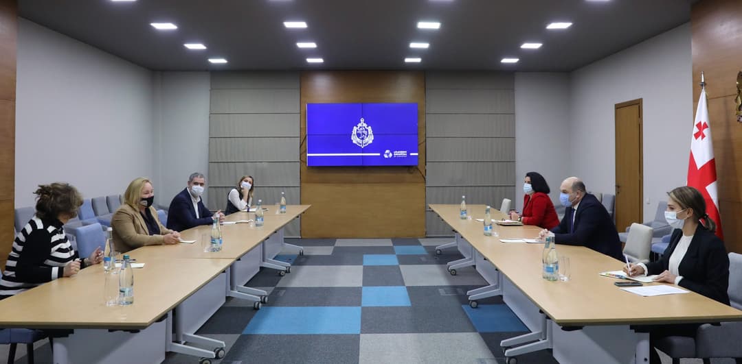 ალექსანდრე დარახველიძე UNDP-ის მუდმივი წარმომადგენლის მოადგილეს შეხვდა