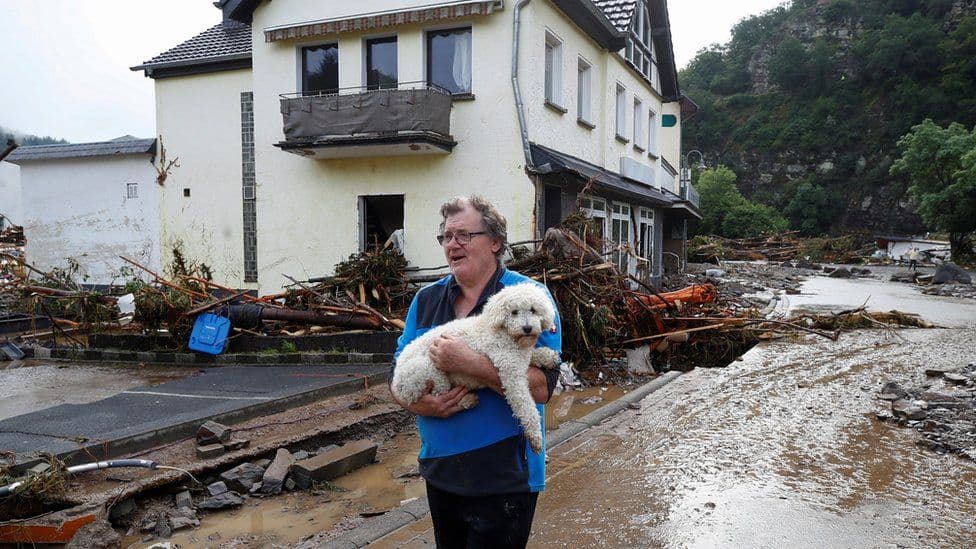 At least 42 killed and dozens missing after record rain in Western Europe