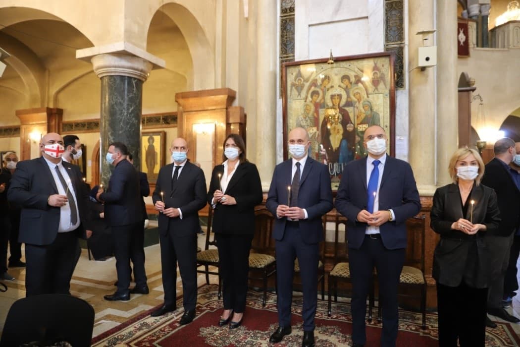 სამების საკათედრო ტაძარში აფხაზეთის შეიარაღებული კონფლიქტის დროს დაღუპულთა სულების მოსახსენებელი პანაშვიდი გადაიხადეს