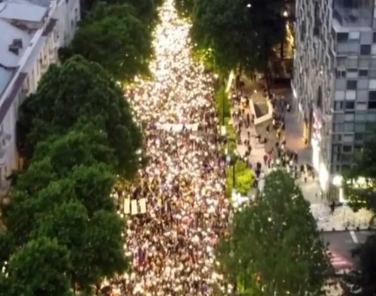 მსვლელობა – “მარად და ყველგან საქართველოვ, მე ვარ შენთანა” დასრულდა