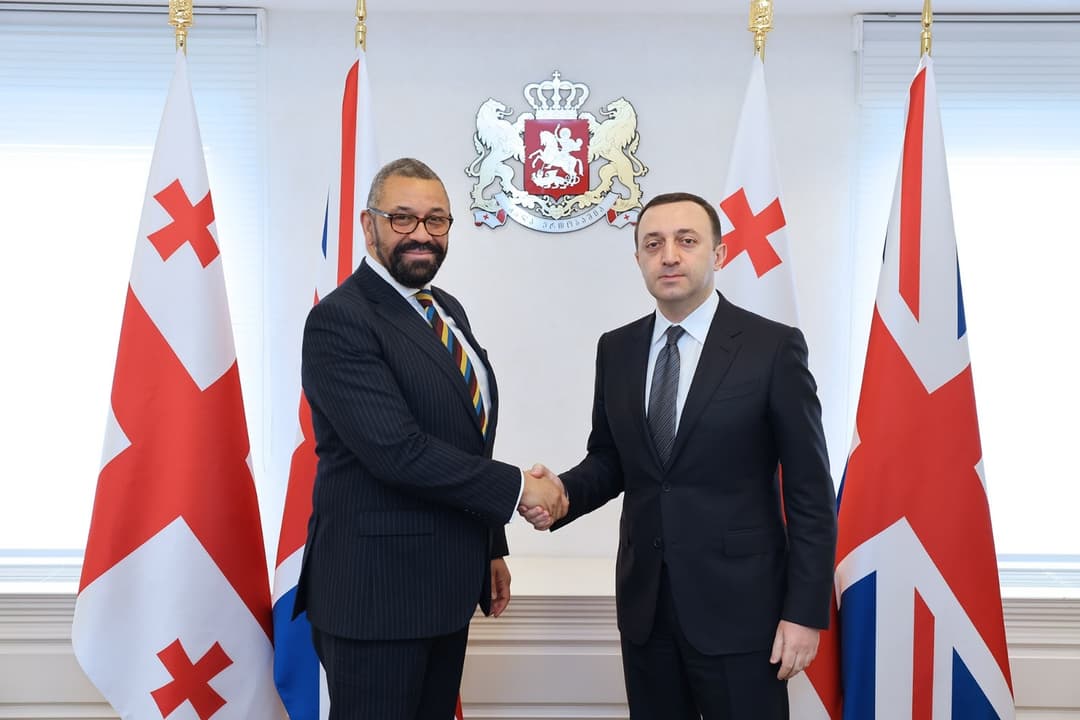 ირაკლი ღარიბაშვილი გაერთიანებული სამეფოს საგარეო, თანამეგობრობისა და განვითარების საქმეთა სახელმწიფო მდივანს შეხვდა