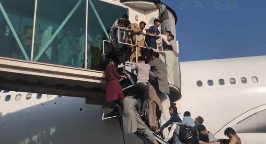 The people of Afghanistan are trying to escape from Kabul