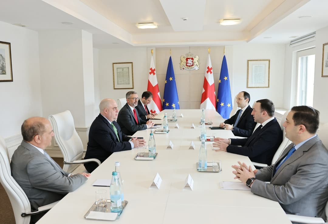 ირაკლი ღარიბაშვილი APR Energy-ს აღმასრულებელ დირექტორს შეხვდა