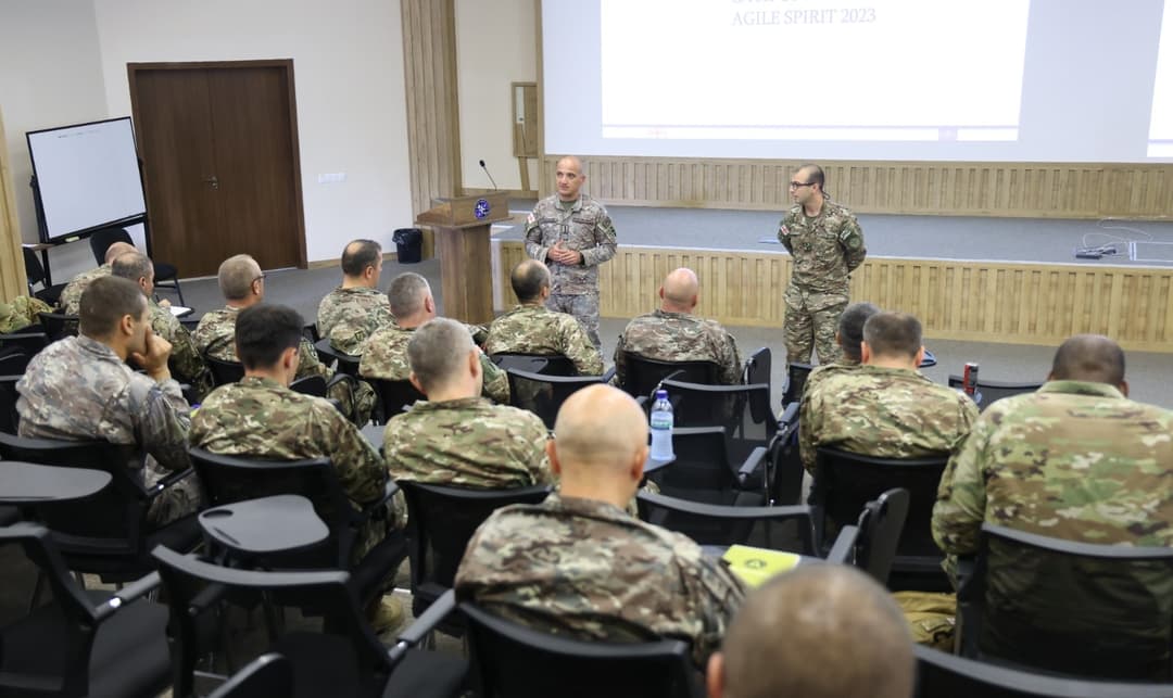 Agile Spirit 2023-ის სამეთაურო-საშტაბო კომპონენტი ჩატარდა