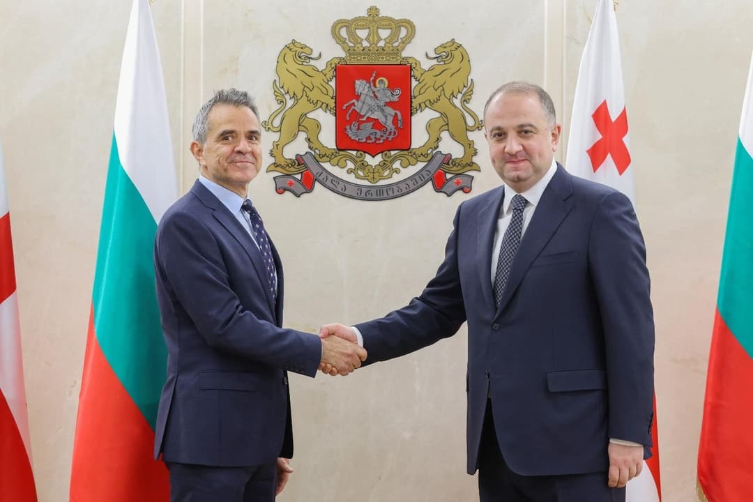 ირაკლი ჩიქოვანი საქართველოში ბულგარეთის ელჩსა და თავდაცვის ატაშეს შეხვდა