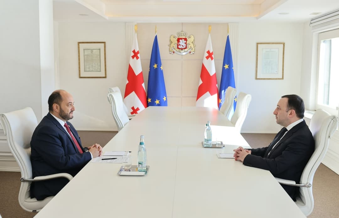 PM tells Armenian official Tbilisi “committed” to mediating peace in S.Caucasus