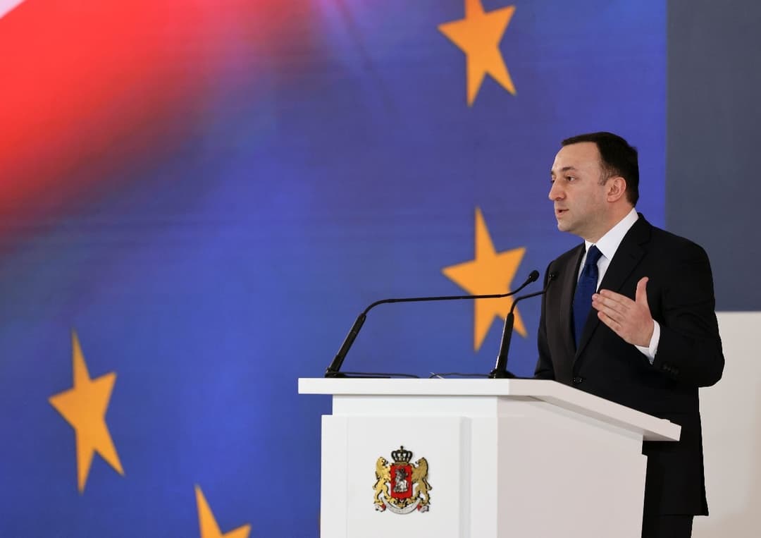 ირაკლი ღარიბაშვილი – ჩვენი ქვეყნის საგარეო პოლიტიკის მთავარი მონაპოვარი ევროკავშირის კანდიდატის სტატუსის მოპოვებაა, ეს არის დიდი გამარჯვება