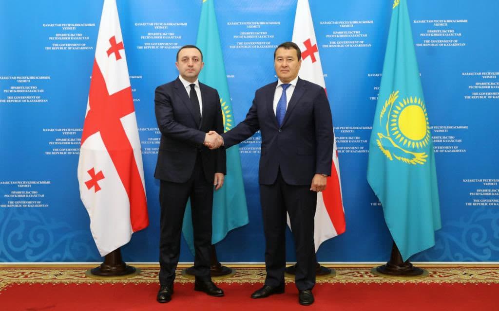 Georgian PM holds meetings in Kazakhstan, several new agreements signed