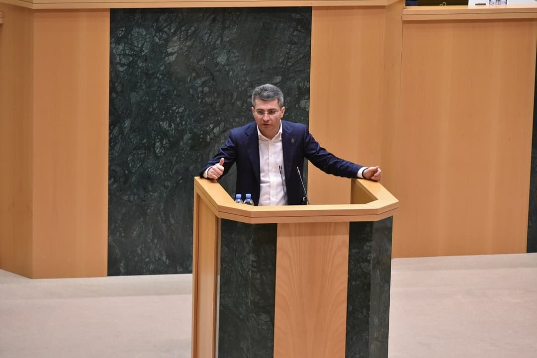 მამუკა მდინარაძე – არ დავუშვებთ, რომ თქვენს მიერ მოგონილი ტერმინის – “შავი ხვრელის“ შექმნის საშუალება მივცეთ რუსეთს