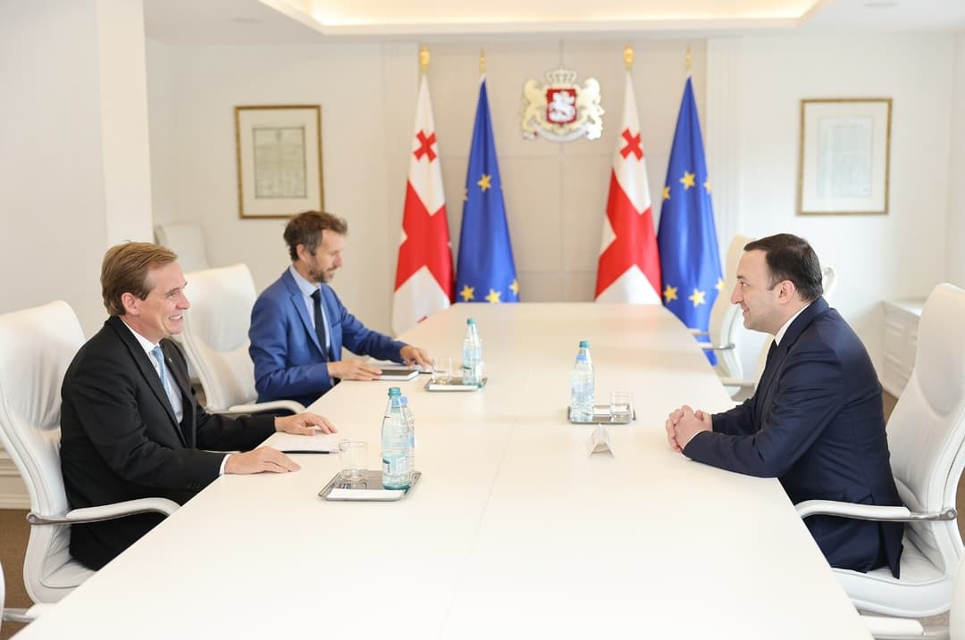 ირაკლი ღარიბაშვილი დიეგო კოლასს შეხვდა