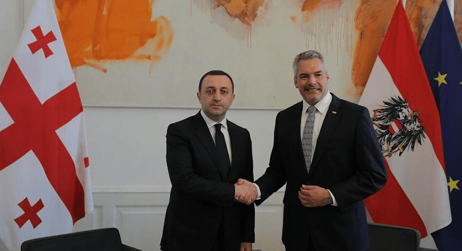 Georgian PM in Austria: ending war in Ukraine in everyone’s interests