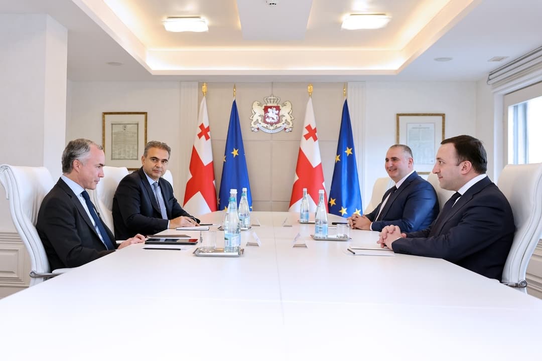 ირაკლი ღარიბაშვილი IMF-ის საქართველოს მისიის ხელმძღვანელს შეხვდა