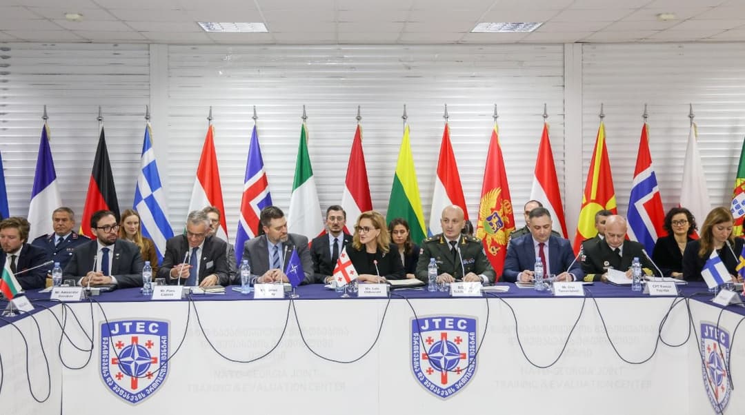 საქართველოში ნატო-ს პარტნიორობისა და თანამშრომლობითი უსაფრთხოების კომიტეტის (PCSC) დელეგაცია იმყოფება