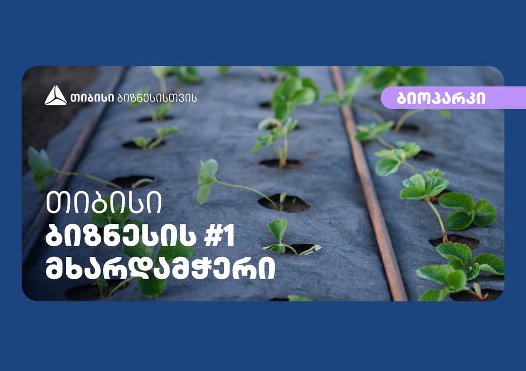 თიბისისთან პარტნიორობით კომპანია “ბიოპარკმა“ ქართულ ბაზარზე აგროქსოვილის რეალიზაცია გაზარდა