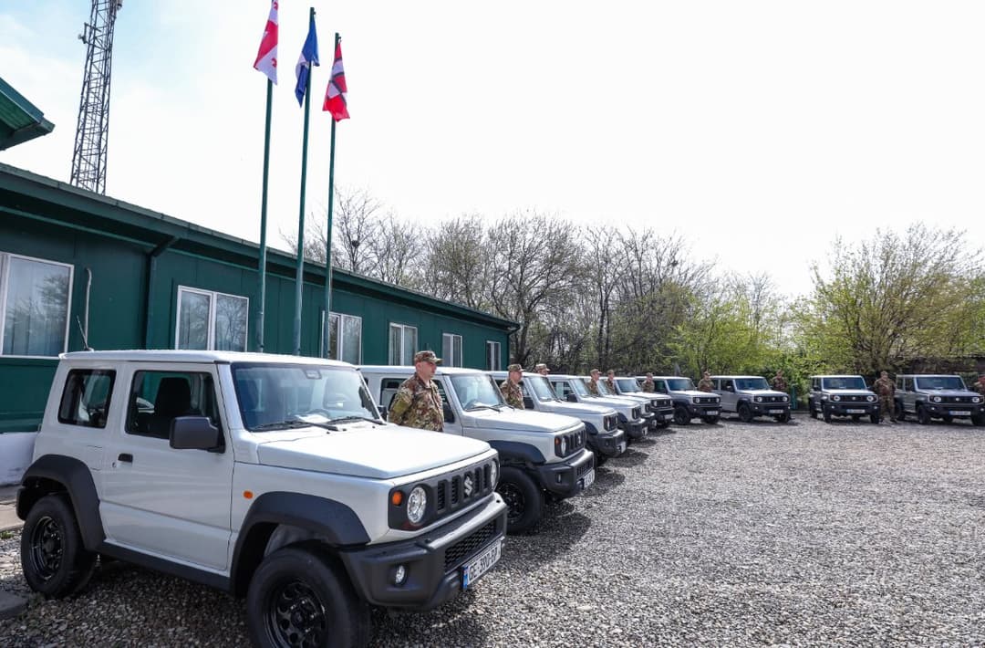 Georgian Interior Ministry receives surveillance systems, off road vehicles, buses as part of EU-funded project