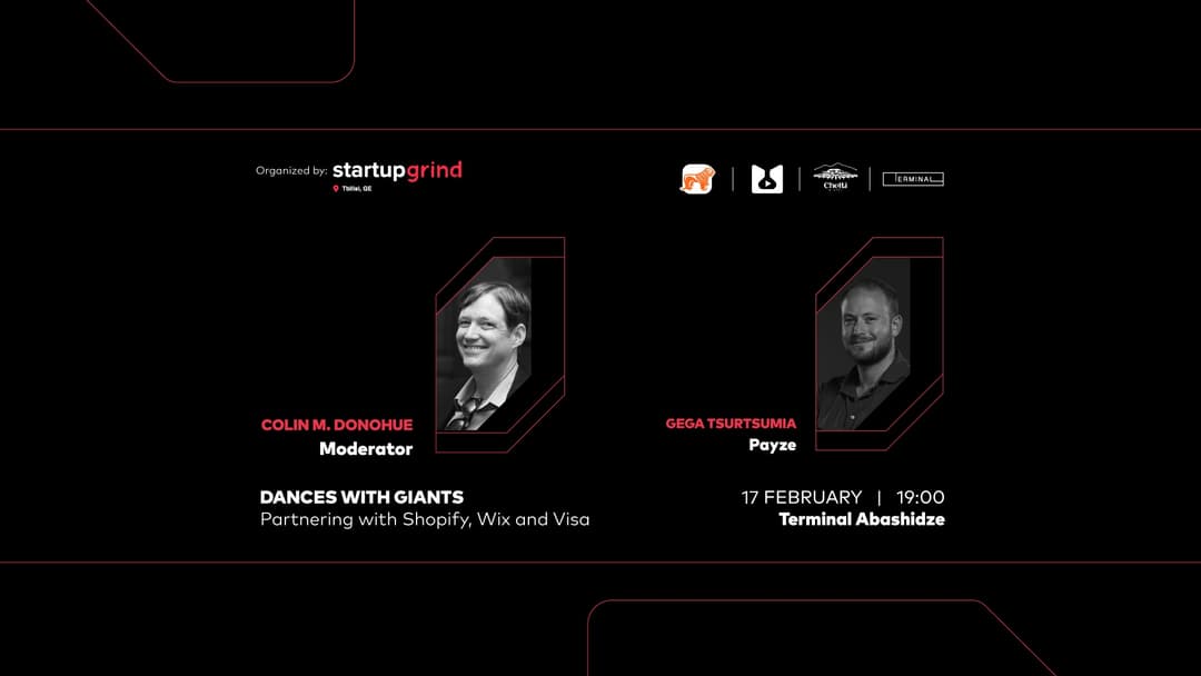 “საქართველოს ბანკის” მხარდაჭერით Startup Grind Tbilisi მორიგ ღონისძიებას გამართავს