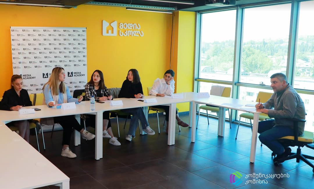 “როგორ მოვძებნო მთავარი გმირი?“ – ბასა ჯანიკაშვილის ტრენინგი მედიააკადემიაში