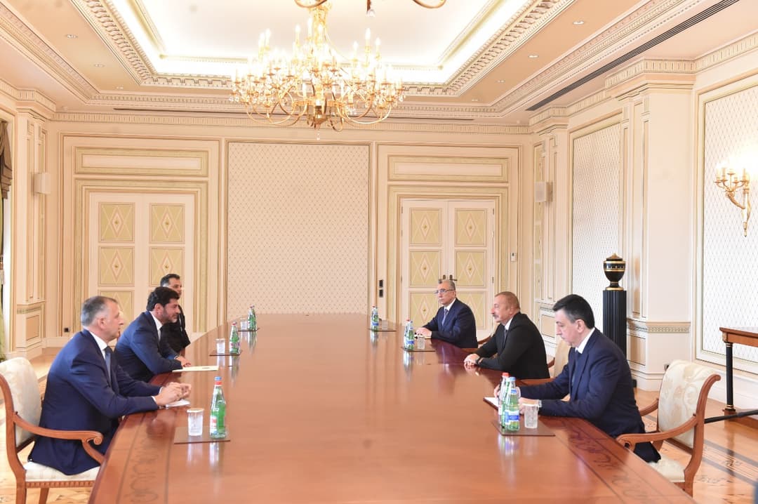 თბილისის მერი აზერბაიჯანის პრეზიდენტს შეხვდა