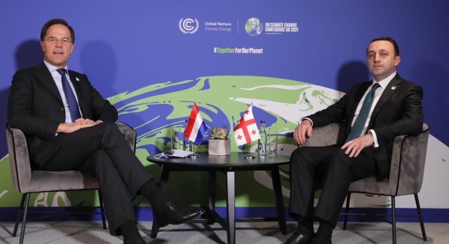 Garibashvili meets with PM of Netherlands on the sidelines of UN summit