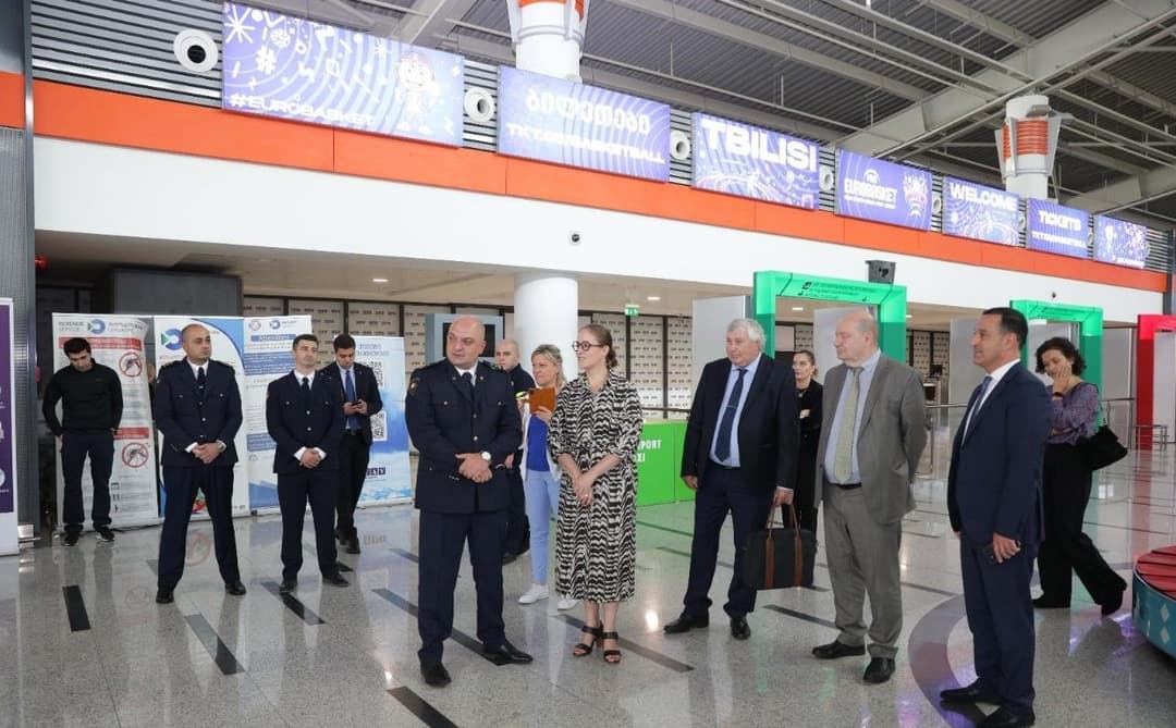 ბელგიის სამეფოს დელეგაცია შსს-ს მიგრაციის დეპარტამენტის საქმიანობას და თბილისის აეროპორტში მგზავრთა ნაკადის მართვის საკითხებს გაეცნო