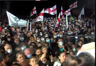 ანზორ მელია – მინდა “ოცნების” ხელმძღვანელებს მივმართო, გამითავისუფლე ჩემი მძევალი პრეზიდენტი და ის ბიჭები, რომლებიც ჩვენს ხმას იცავდნენ