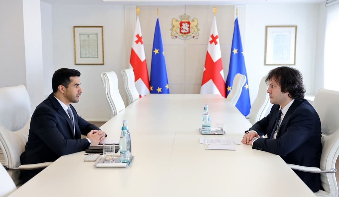 ირაკლი კობახიძე არაბთა გაერთიანებული საამიროების ელჩს შეხვდა