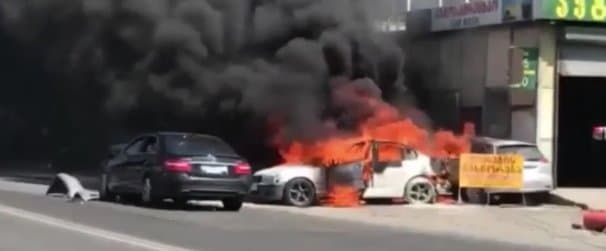 გლდანში ავტოავარიის შედეგად ორი ადამიანი დაშავდა