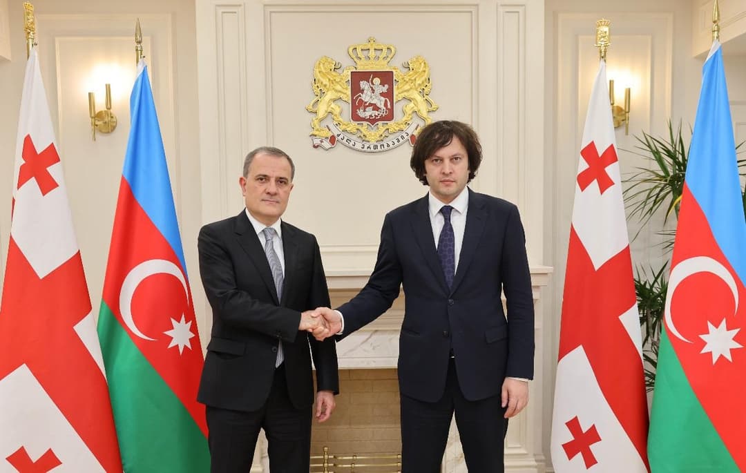 ირაკლი კობახიძე აზერბაიჯანის საგარეო საქმეთა მინისტრს შეხვდა