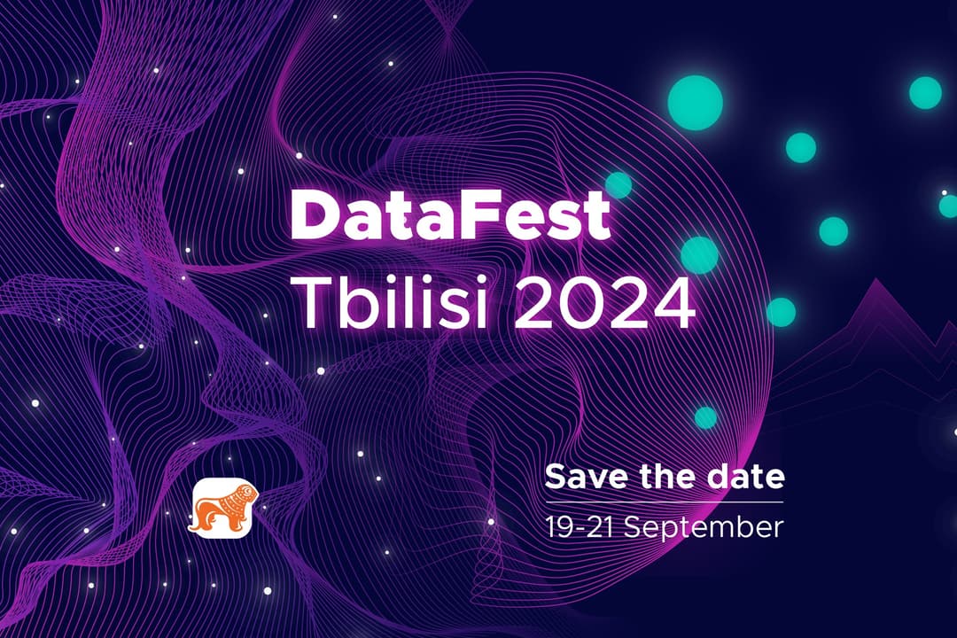 “საქართველოს ბანკის” მხარდაჭერით, DataFest-ის მორიგი ღონისძიება გაიმართება
