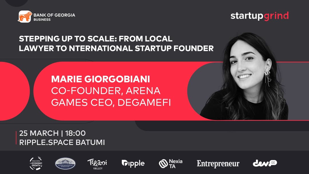 “საქართველოს ბანკის” მხარდაჭერით Startup Grind-ის წლის პირველი ღონისძიება ბათუმში გაიმართება