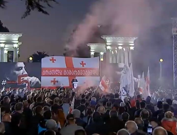 მიხეილ სააკაშვილი – გამარჯვების მერე, გელით რუსთავში, მინდა, რომ ჩემი სატუსაღოს კარი, მათ შორის ბათუმელებმაც გააღოთ