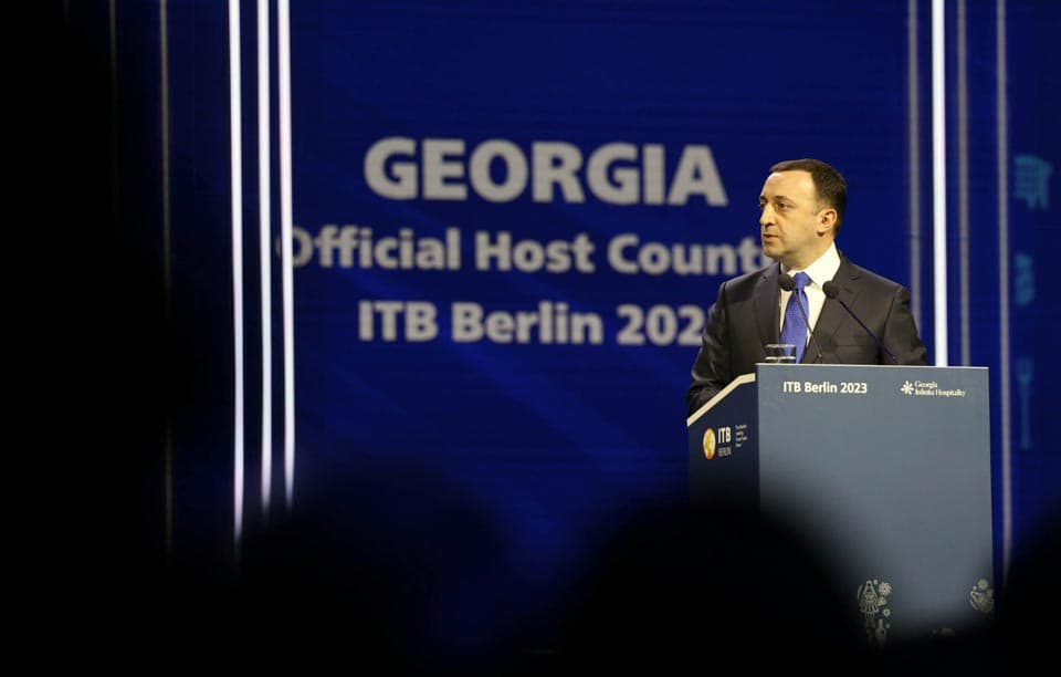 ირაკლი ღარიბაშვილი – ITB Berlin-ის მასშტაბურ ღონისძიებაზე გამოვკვეთე ტურიზმის ჰაბად საქართველოს ფორმირების პოტენციალი