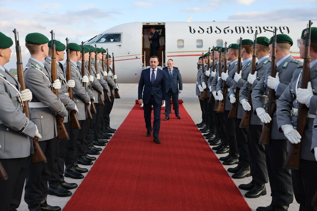 ირაკლი ღარიბაშვილის ოფიციალური ვიზიტი ბერლინში დაიწყო