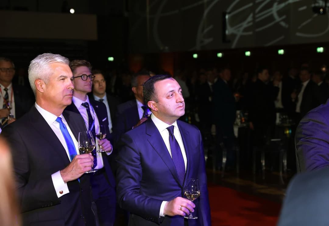 Georgian delegation headed by PM attend GLOBSEC events