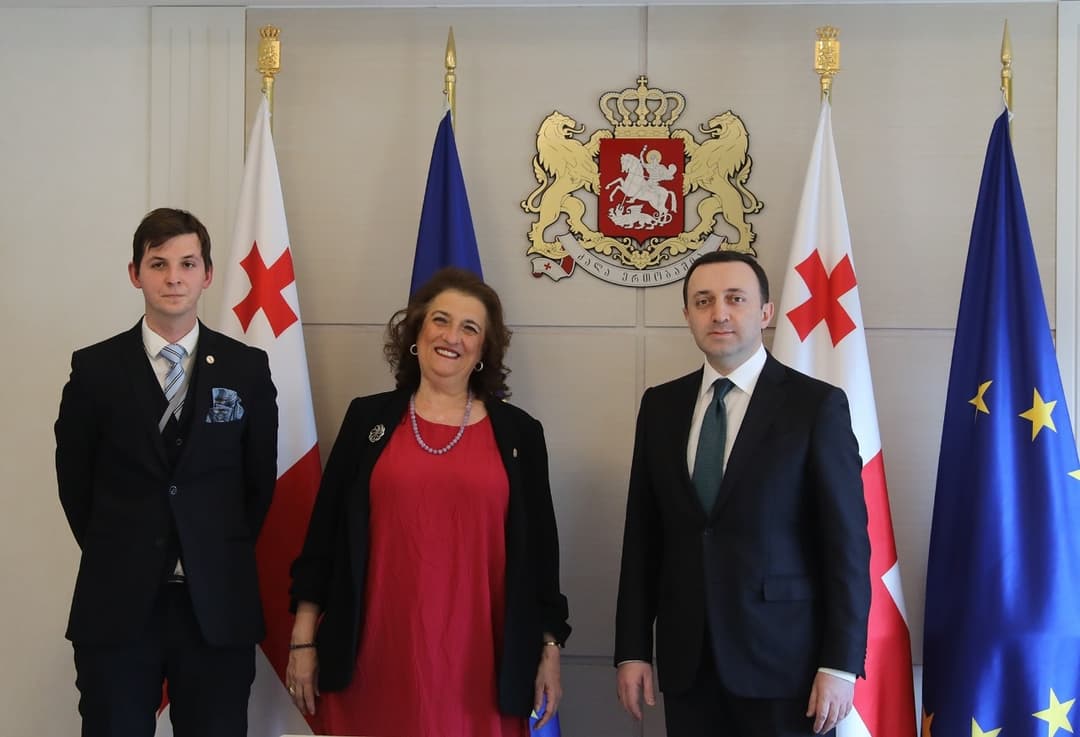 ირაკლი ღარიბაშვილი უნგრეთის ელჩს შეხვდა