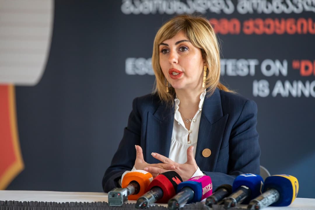 ნინო ჩიკვაშვილი – მაღალი კლასის მოსწავლეები დაწერენ ესეს, რომელიც ემსახურება დემოკრატიული ღირებულებების პოპულარიზაციას